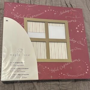 Holiday Scrapbook Album